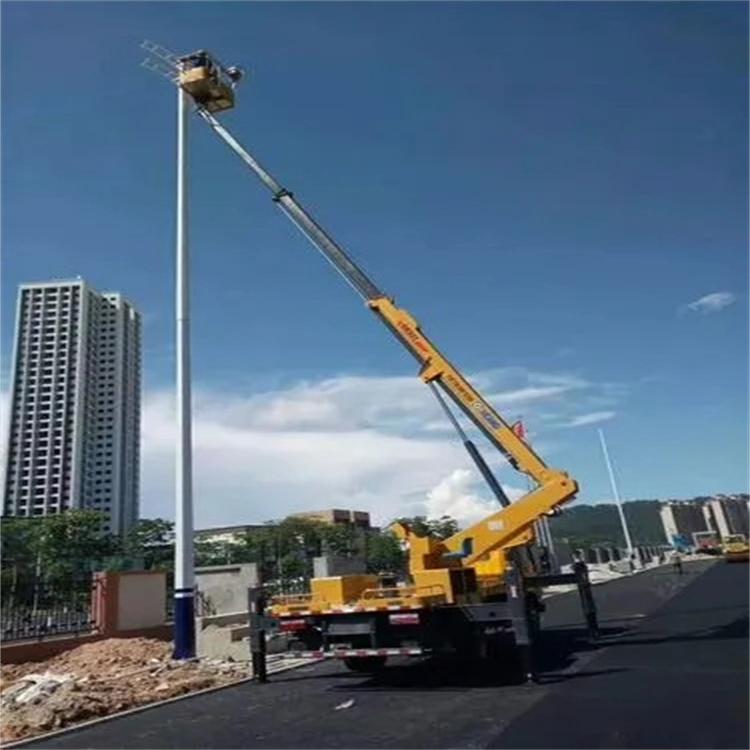 天津维修路灯的曲臂升降车出租